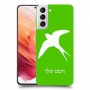ציפור לבלוע כיסוי מגן קשיח בעיצוב אישי עם השם שלך ל Samsung Galaxy S21 5G יחידה אחת סקרין מובייל