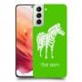 זברה כיסוי מגן קשיח בעיצוב אישי עם השם שלך ל Samsung Galaxy S21 5G יחידה אחת סקרין מובייל