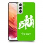 תאומים כיסוי מגן קשיח בעיצוב אישי עם השם שלך ל Samsung Galaxy S21 5G יחידה אחת סקרין מובייל