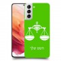 מאזניים כיסוי מגן קשיח בעיצוב אישי עם השם שלך ל Samsung Galaxy S21 5G יחידה אחת סקרין מובייל