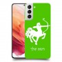 קשת כיסוי מגן קשיח בעיצוב אישי עם השם שלך ל Samsung Galaxy S21 5G יחידה אחת סקרין מובייל