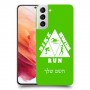 טריאתלון כיסוי מגן קשיח בעיצוב אישי עם השם שלך ל Samsung Galaxy S21 5G יחידה אחת סקרין מובייל