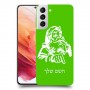 סנטה קלאוס כיסוי מגן קשיח בעיצוב אישי עם השם שלך ל Samsung Galaxy S21 5G יחידה אחת סקרין מובייל