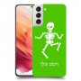 שלד כיסוי מגן קשיח בעיצוב אישי עם השם שלך ל Samsung Galaxy S21 5G יחידה אחת סקרין מובייל