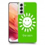 שמש כיסוי מגן קשיח בעיצוב אישי עם השם שלך ל Samsung Galaxy S21 5G יחידה אחת סקרין מובייל