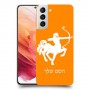 קשת כיסוי מגן קשיח בעיצוב אישי עם השם שלך ל Samsung Galaxy S21 5G יחידה אחת סקרין מובייל
