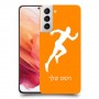 רץ כיסוי מגן קשיח בעיצוב אישי עם השם שלך ל Samsung Galaxy S21 5G יחידה אחת סקרין מובייל