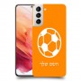 כדורגל - כדור כיסוי מגן קשיח בעיצוב אישי עם השם שלך ל Samsung Galaxy S21 5G יחידה אחת סקרין מובייל