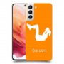 אימון ספורט - אישה כיסוי מגן קשיח בעיצוב אישי עם השם שלך ל Samsung Galaxy S21 5G יחידה אחת סקרין מובייל