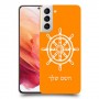 הגה - קפטן - ים כיסוי מגן קשיח בעיצוב אישי עם השם שלך ל Samsung Galaxy S21 5G יחידה אחת סקרין מובייל