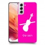 כינור כיסוי מגן קשיח בעיצוב אישי עם השם שלך ל Samsung Galaxy S21 5G יחידה אחת סקרין מובייל