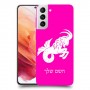 גדי כיסוי מגן קשיח בעיצוב אישי עם השם שלך ל Samsung Galaxy S21 5G יחידה אחת סקרין מובייל