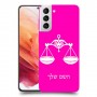 מאזניים כיסוי מגן קשיח בעיצוב אישי עם השם שלך ל Samsung Galaxy S21 5G יחידה אחת סקרין מובייל