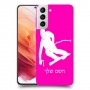 סקִי כיסוי מגן קשיח בעיצוב אישי עם השם שלך ל Samsung Galaxy S21 5G יחידה אחת סקרין מובייל