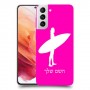 גלישה כיסוי מגן קשיח בעיצוב אישי עם השם שלך ל Samsung Galaxy S21 5G יחידה אחת סקרין מובייל