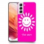 שמש כיסוי מגן קשיח בעיצוב אישי עם השם שלך ל Samsung Galaxy S21 5G יחידה אחת סקרין מובייל