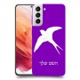 ציפור לבלוע כיסוי מגן קשיח בעיצוב אישי עם השם שלך ל Samsung Galaxy S21 5G יחידה אחת סקרין מובייל