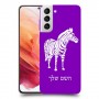 זברה כיסוי מגן קשיח בעיצוב אישי עם השם שלך ל Samsung Galaxy S21 5G יחידה אחת סקרין מובייל