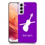 כינור כיסוי מגן קשיח בעיצוב אישי עם השם שלך ל Samsung Galaxy S21 5G יחידה אחת סקרין מובייל