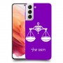 מאזניים כיסוי מגן קשיח בעיצוב אישי עם השם שלך ל Samsung Galaxy S21 5G יחידה אחת סקרין מובייל