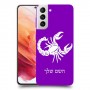 עקרב כיסוי מגן קשיח בעיצוב אישי עם השם שלך ל Samsung Galaxy S21 5G יחידה אחת סקרין מובייל