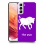 שור כיסוי מגן קשיח בעיצוב אישי עם השם שלך ל Samsung Galaxy S21 5G יחידה אחת סקרין מובייל