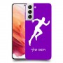 רץ כיסוי מגן קשיח בעיצוב אישי עם השם שלך ל Samsung Galaxy S21 5G יחידה אחת סקרין מובייל