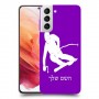 סקִי כיסוי מגן קשיח בעיצוב אישי עם השם שלך ל Samsung Galaxy S21 5G יחידה אחת סקרין מובייל