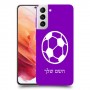 כדורגל - כדור כיסוי מגן קשיח בעיצוב אישי עם השם שלך ל Samsung Galaxy S21 5G יחידה אחת סקרין מובייל