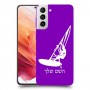 גלישת מפרש כיסוי מגן קשיח בעיצוב אישי עם השם שלך ל Samsung Galaxy S21 5G יחידה אחת סקרין מובייל