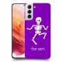 שלד כיסוי מגן קשיח בעיצוב אישי עם השם שלך ל Samsung Galaxy S21 5G יחידה אחת סקרין מובייל