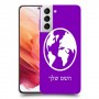 עולם כיסוי מגן קשיח בעיצוב אישי עם השם שלך ל Samsung Galaxy S21 5G יחידה אחת סקרין מובייל