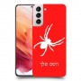 עכביש כיסוי מגן קשיח בעיצוב אישי עם השם שלך ל Samsung Galaxy S21 5G יחידה אחת סקרין מובייל