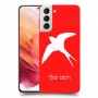 ציפור לבלוע כיסוי מגן קשיח בעיצוב אישי עם השם שלך ל Samsung Galaxy S21 5G יחידה אחת סקרין מובייל
