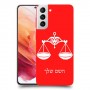 מאזניים כיסוי מגן קשיח בעיצוב אישי עם השם שלך ל Samsung Galaxy S21 5G יחידה אחת סקרין מובייל