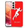 רץ כיסוי מגן קשיח בעיצוב אישי עם השם שלך ל Samsung Galaxy S21 5G יחידה אחת סקרין מובייל