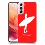 גלישה כיסוי מגן קשיח בעיצוב אישי עם השם שלך ל Samsung Galaxy S21 5G יחידה אחת סקרין מובייל