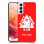 טריאתלון כיסוי מגן קשיח בעיצוב אישי עם השם שלך ל Samsung Galaxy S21 5G יחידה אחת סקרין מובייל