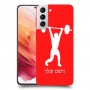 הרמת משקולות כיסוי מגן קשיח בעיצוב אישי עם השם שלך ל Samsung Galaxy S21 5G יחידה אחת סקרין מובייל