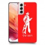 מערב פרוע - קאובוי כיסוי מגן קשיח בעיצוב אישי עם השם שלך ל Samsung Galaxy S21 5G יחידה אחת סקרין מובייל