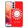 שמש כיסוי מגן קשיח בעיצוב אישי עם השם שלך ל Samsung Galaxy S21 5G יחידה אחת סקרין מובייל