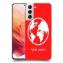 עולם כיסוי מגן קשיח בעיצוב אישי עם השם שלך ל Samsung Galaxy S21 5G יחידה אחת סקרין מובייל