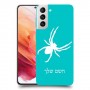 עכביש כיסוי מגן קשיח בעיצוב אישי עם השם שלך ל Samsung Galaxy S21 5G יחידה אחת סקרין מובייל