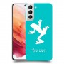 צפרדע טרופית כיסוי מגן קשיח בעיצוב אישי עם השם שלך ל Samsung Galaxy S21 5G יחידה אחת סקרין מובייל