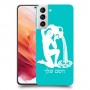 דלי כיסוי מגן קשיח בעיצוב אישי עם השם שלך ל Samsung Galaxy S21 5G יחידה אחת סקרין מובייל