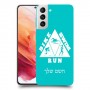 טריאתלון כיסוי מגן קשיח בעיצוב אישי עם השם שלך ל Samsung Galaxy S21 5G יחידה אחת סקרין מובייל