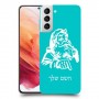 סנטה קלאוס כיסוי מגן קשיח בעיצוב אישי עם השם שלך ל Samsung Galaxy S21 5G יחידה אחת סקרין מובייל