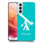 טלסקופ כיסוי מגן קשיח בעיצוב אישי עם השם שלך ל Samsung Galaxy S21 5G יחידה אחת סקרין מובייל