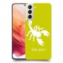 עקרב כיסוי מגן קשיח בעיצוב אישי עם השם שלך ל Samsung Galaxy S21 5G יחידה אחת סקרין מובייל