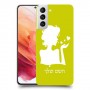 אישה אהבה כיסוי מגן קשיח בעיצוב אישי עם השם שלך ל Samsung Galaxy S21 5G יחידה אחת סקרין מובייל